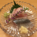 新物のさんまです
